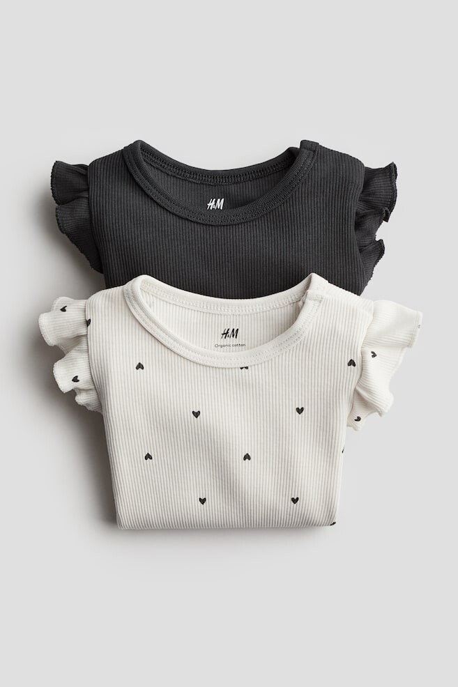 В упаковке 2 боди с длинными рукавами H&M, серый
В упаковке 2 боди с длинными рукавами H&M, серый