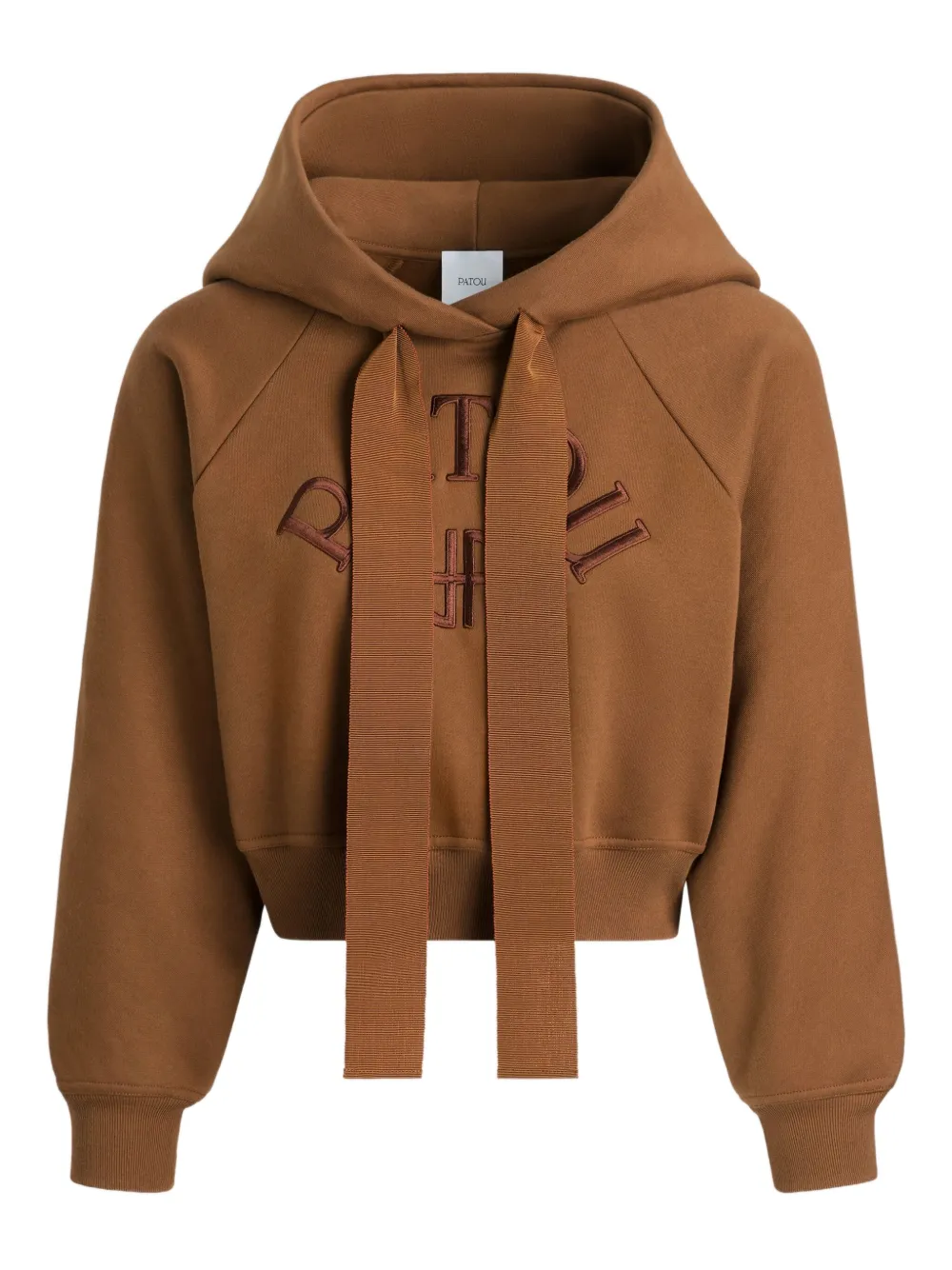 Толстовка с вышитым логотипом PATOU, коричневый
Толстовка с вышитым логотипом PATOU, коричневый