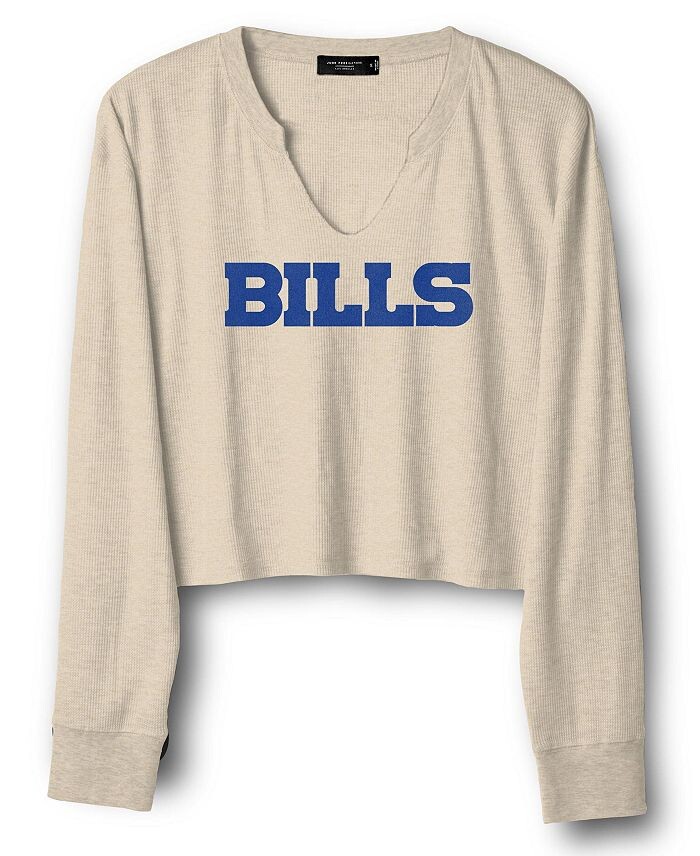 Junk Food Clothing Женская укороченная термотолстовка NFL Buffalo Bills Sunday Cweatshirt, коричневый/бежевый
Junk Food Clothing Женская укороченная термотолстовка NFL Buffalo Bills Sunday Cweatshirt, коричневый/бежевый