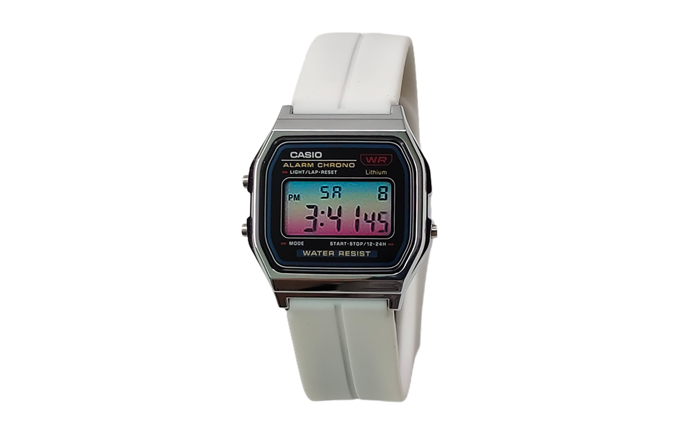 CASIO Кварцевые часы унисекс с силиконовым ремешком и черным циферблатом
CASIO Кварцевые часы унисекс с силиконовым ремешком и черным циферблатом