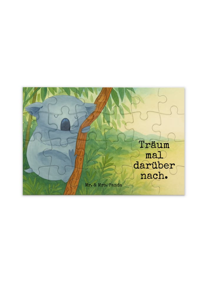 Mr. & Mrs. Panda Дизайн пазла с изображением коалы и надписью белым цветом
Mr. & Mrs. Panda Дизайн пазла с изображением коалы и надписью белым цветом