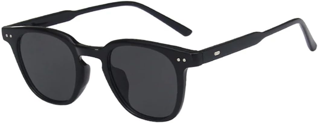 Солнцезащитные очки с защитой от УФ-излучения UV400 | Легкая оправа с мелкими заклепками | Линзы конфетных цветов для занятий спортом на открытом воздухе и вождения DSVIGF, Black Gray
Солнцезащитные очки с защитой от УФ-излучения UV400 | Легкая оправа с мелкими заклепками | Линзы конфетных цветов для занятий спортом на открытом воздухе и вождения DSVIGF, Black Gray