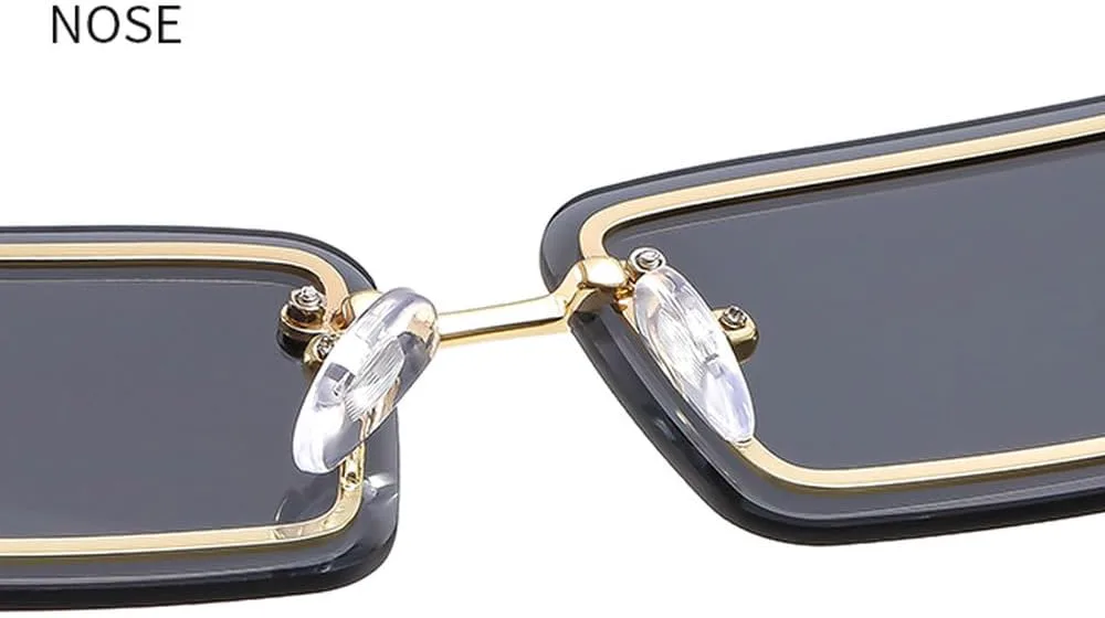 Винтажные модные солнцезащитные очки LVTFCO без оправы, прямоугольной формы, с градиентным покрытием, защитой от УФ-излучения UV400, для путешествий, женские, C5
Винтажные модные солнцезащитные очки LVTFCO без оправы, прямоугольной формы, с градиентным покрытием, защитой от УФ-излучения UV400, для путешествий, женские, C5