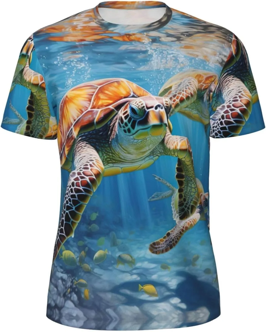 Футболка мужская летняя с принтом морских черепах, легкая и дышащая SDFHU
Футболка мужская летняя с принтом морских черепах, легкая и дышащая SDFHU