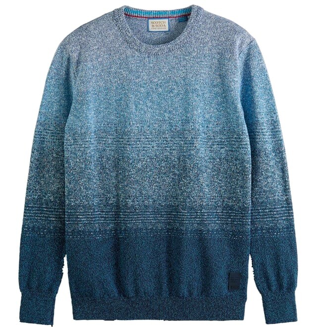 Свитер с высоким воротником и градиентом Scotch&Soda Scotch & Soda, синий
Свитер с высоким воротником и градиентом Scotch&Soda Scotch & Soda, синий