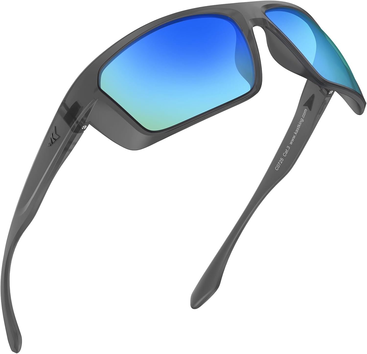 Поляризованные спортивные солнцезащитные очки KastKing Huzzah (унисекс). Для вождения, рыбалки, велоспорта, бега. Защита от УФ. Цвет: Frame: Matte Smoke Crystal / Lens: Blue Ocean Mirror
Поляризованные спортивные солнцезащитные очки KastKing Huzzah (унисекс). Для вождения, рыбалки, велоспорта, бега. Защита от УФ. Цвет: Frame: Matte Smoke Crystal / Lens: Blue Ocean Mirror