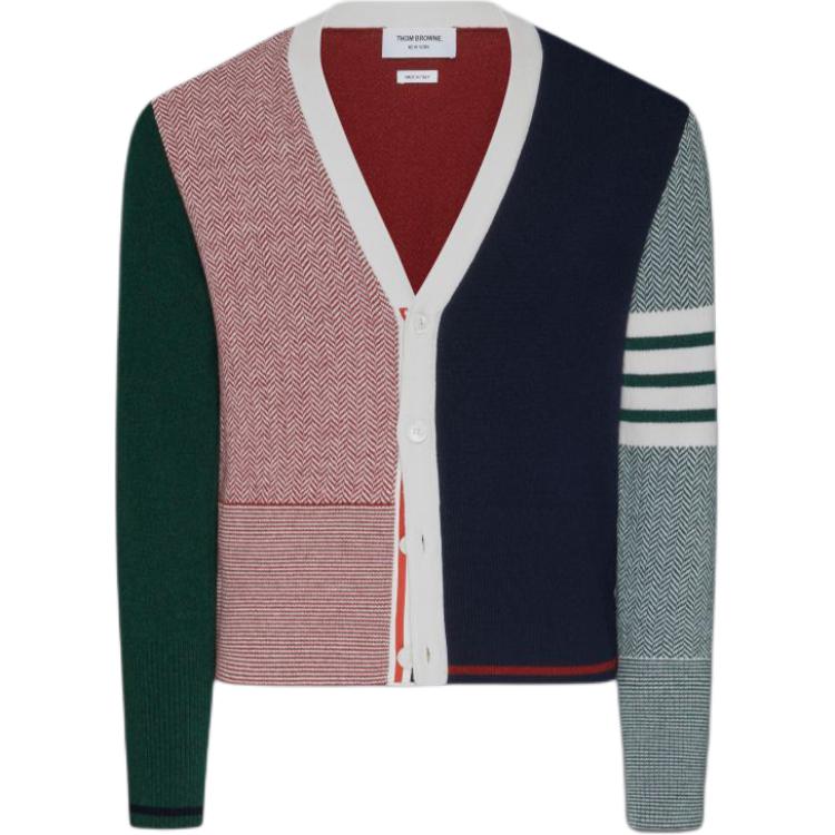 Цветной блок Кардиган из шерсти THOM BROWNE, Синий
Цветной блок Кардиган из шерсти THOM BROWNE, Синий