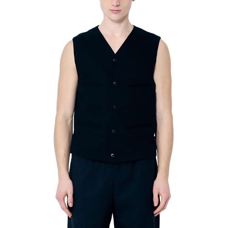 Майка на пуговицах Lemaire, черный
Майка на пуговицах Lemaire, черный