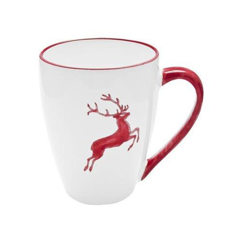 Чашка для завтрака Ruby Red Deer Макс 0,3 л/высота: 10,5 см Gmundner Keramik, бело-красный
Чашка для завтрака Ruby Red Deer Макс 0,3 л/высота: 10,5 см Gmundner Keramik, бело-красный