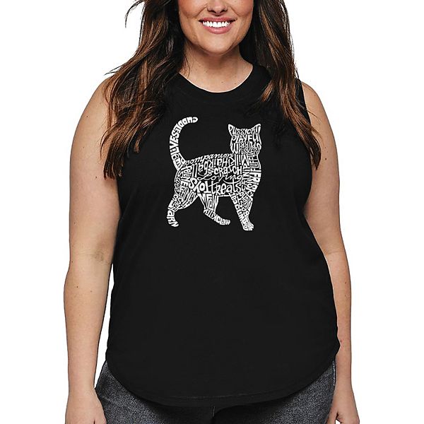 Женская футболка с принтом Cat, plus size La Pop Art, Black
Женская футболка с принтом Cat, plus size La Pop Art, Black
