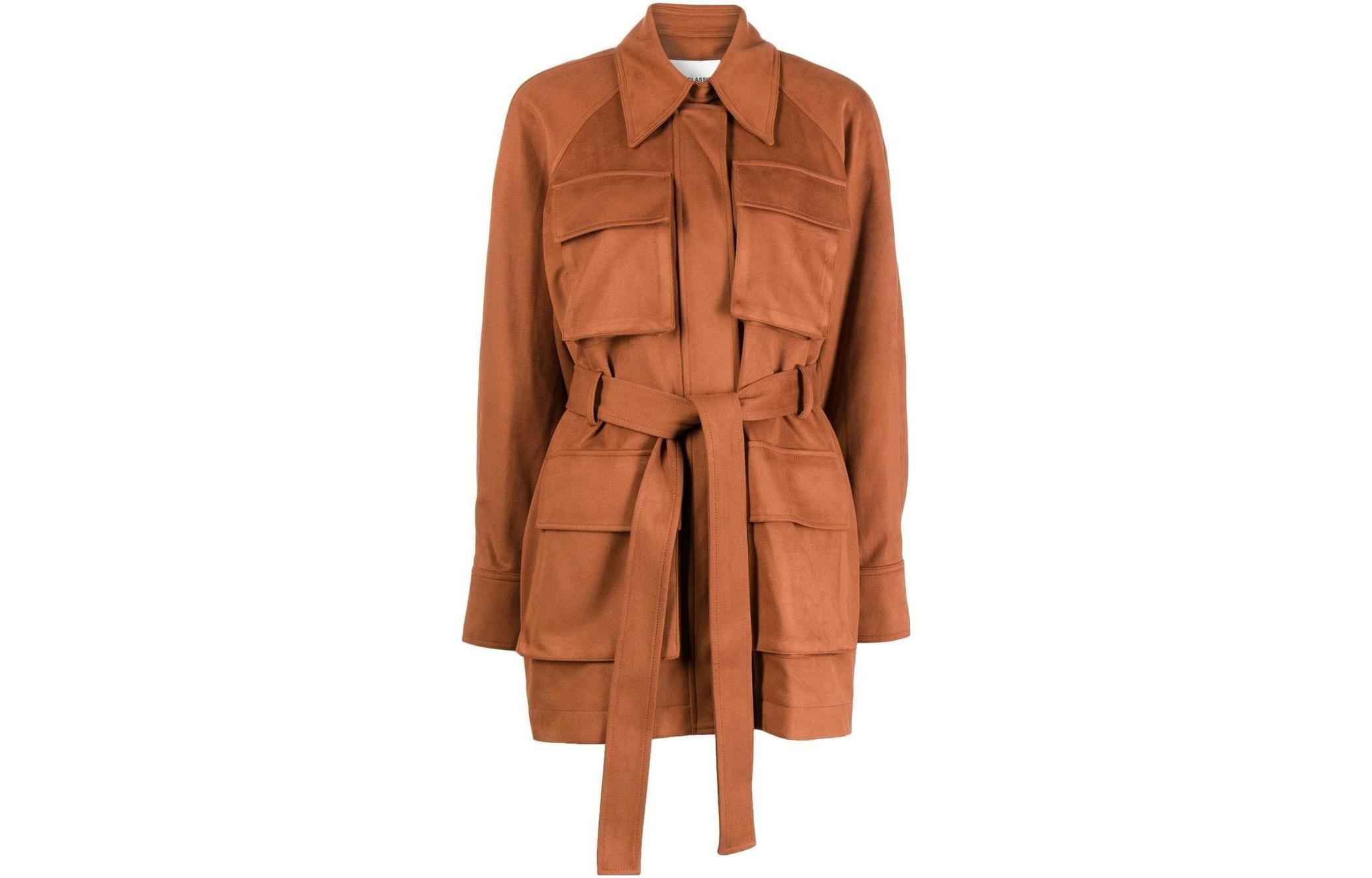 Кожаная куртка с поясом LOW CLASSIC, Ржаво-коричневый
Кожаная куртка с поясом LOW CLASSIC, Ржаво-коричневый