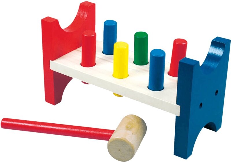 Бино, Скамья для забивания блоков Bino
Бино, Скамья для забивания блоков Bino