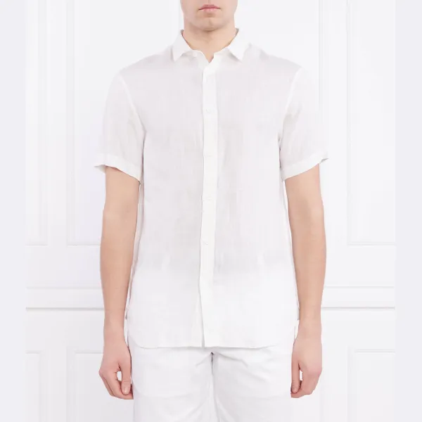 Льняная рубашка стандартного кроя Armani Exchange, белый
Льняная рубашка стандартного кроя Armani Exchange, белый