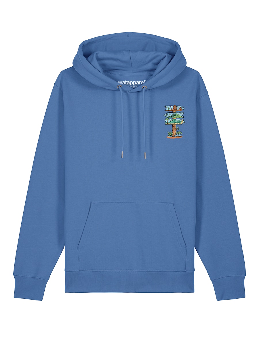 Толстовка Watapparel Adventure is everywhere, синий
Толстовка Watapparel Adventure is everywhere, синий