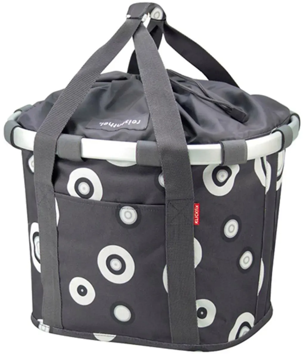Корзина для велосипеда KlickFix "Корзина на переднее колесо Bike Basket", антрацит
Корзина для велосипеда KlickFix "Корзина на переднее колесо Bike Basket", антрацит