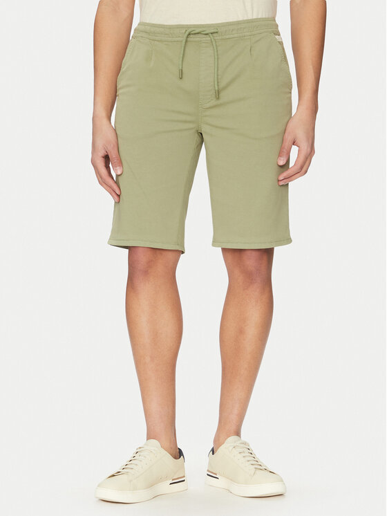 Шорты из ткани обычного кроя 20718156 Blend, зеленый
Шорты из ткани обычного кроя 20718156 Blend, зеленый