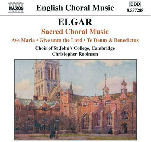 CD диск Elgar / Vaughn / Robins: Sacred Choral Music
CD диск Elgar / Vaughn / Robins: Sacred Choral Music