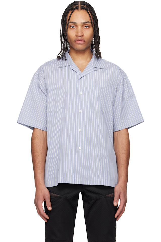 Рубашка в полоску с боковыми разрезами на воротнике Fumito Ganryu, цвет stripe b
Рубашка в полоску с боковыми разрезами на воротнике Fumito Ganryu, цвет stripe b