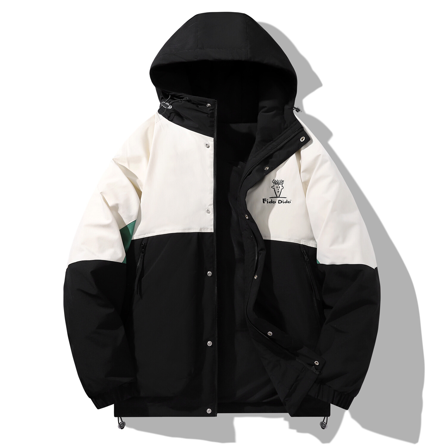 Пуховик унисекс FIDO DIDO, Черный (входит в толстовку)
Пуховик унисекс FIDO DIDO, Черный (входит в толстовку)