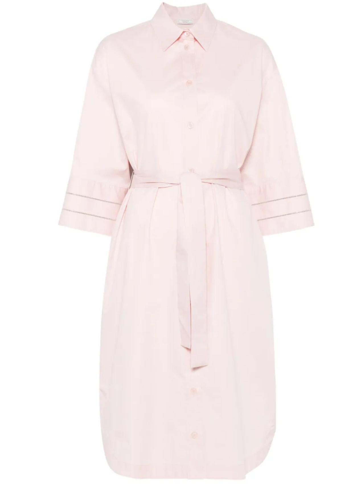Peserico платье-рубашка длины миди, розовый
Peserico платье-рубашка длины миди, розовый