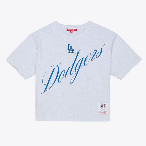 Женская футболка cropped boxy heather gray los angeles dodgers script Mitchell & Ness
Женская футболка cropped boxy heather gray los angeles dodgers script Mitchell & Ness