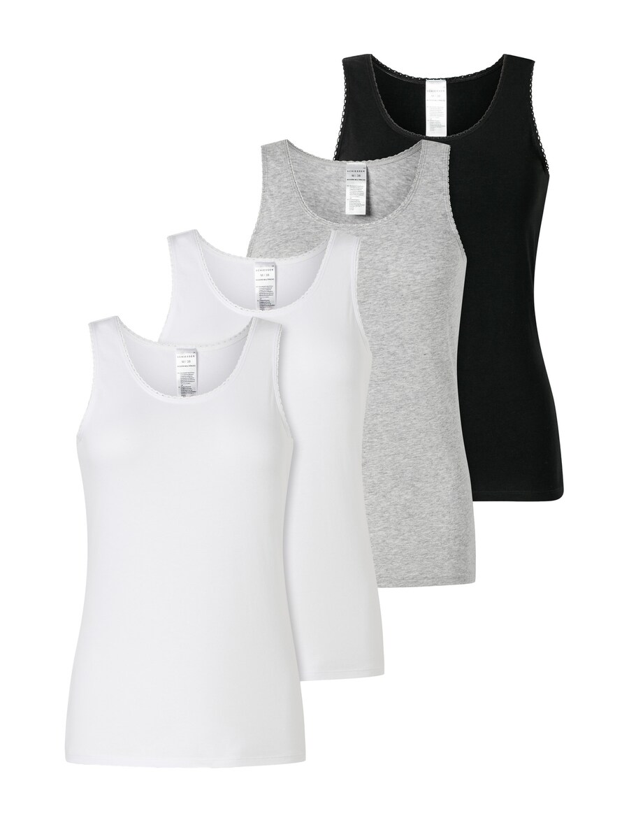 Нижняя рубашка SCHIESSER Modern Multipacks, Mottled Grey/Black/White
Нижняя рубашка SCHIESSER Modern Multipacks, Mottled Grey/Black/White