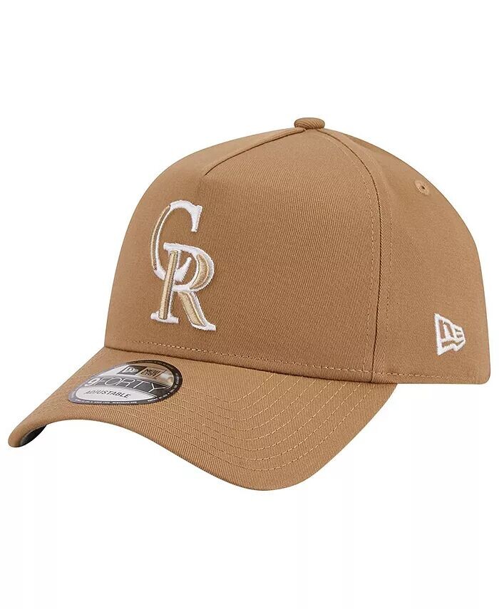 Мужская регулируемая кепка цвета хаки Colorado Rockies A-Frame 9FORTY New Era, бежевый
Мужская регулируемая кепка цвета хаки Colorado Rockies A-Frame 9FORTY New Era, бежевый