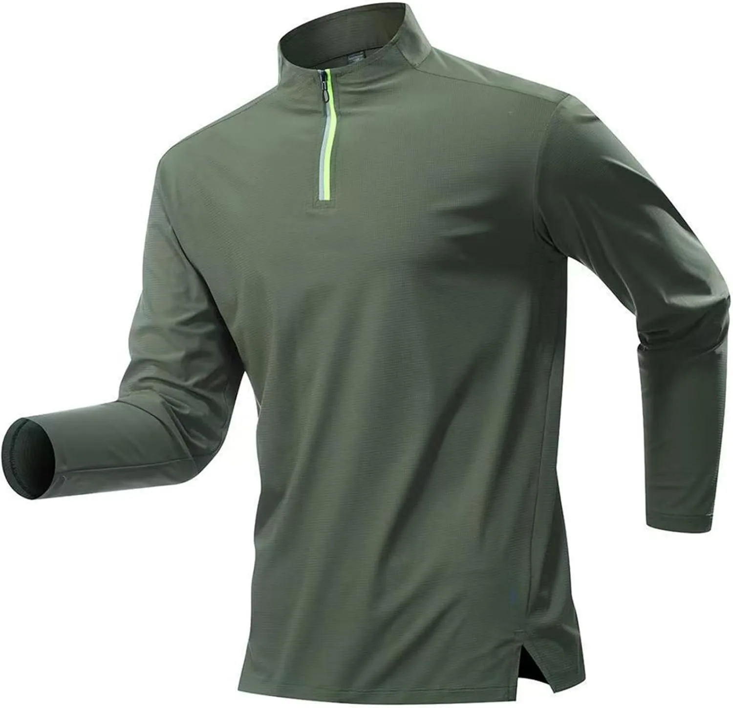 Vxuxlje мужская спортивная футболка с полумолнией, быстросохнущая, осенняя
Vxuxlje мужская спортивная футболка с полумолнией, быстросохнущая, осенняя