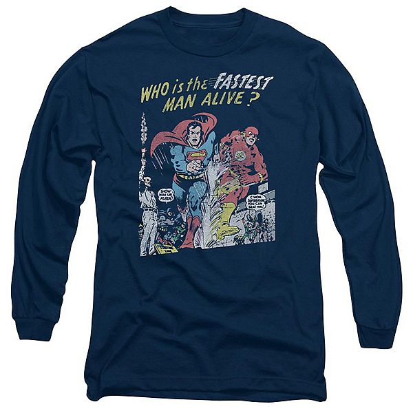 Футболка с длинным рукавом Justice League of America Fastest Man Licensed Character
Футболка с длинным рукавом Justice League of America Fastest Man Licensed Character