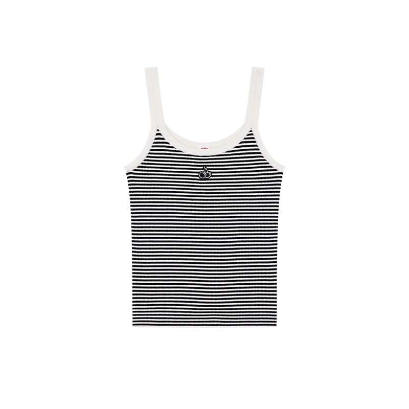 KIRSH Майка-топ женская в черно-белую полоску
KIRSH Майка-топ женская в черно-белую полоску
