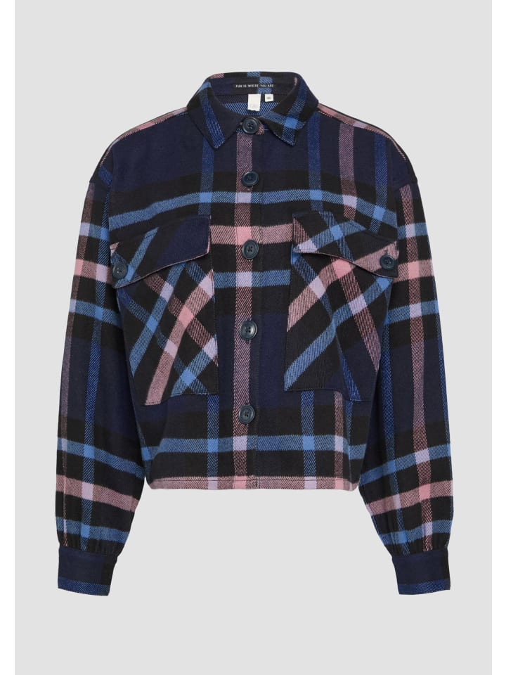 Блузка 58N0_темно-синяя QS
Блузка 58N0_темно-синяя QS