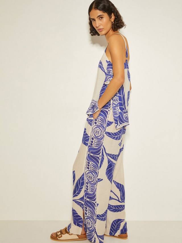 Камуфляжный топ с принтом dinah Monsoon, белый/разноцветный 
Камуфляжный топ с принтом dinah Monsoon, белый/разноцветный