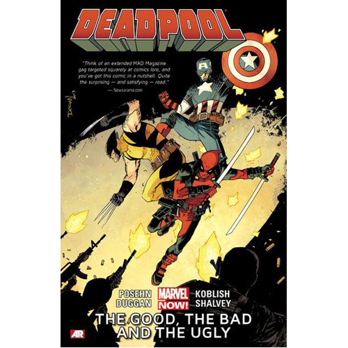Книга Deadpool Volume 3: The Good, The Bad And The Ugly (Marvel Now) (Paperback)
Книга Deadpool Volume 3: The Good, The Bad And The Ugly (Marvel Now) (Paperback)
