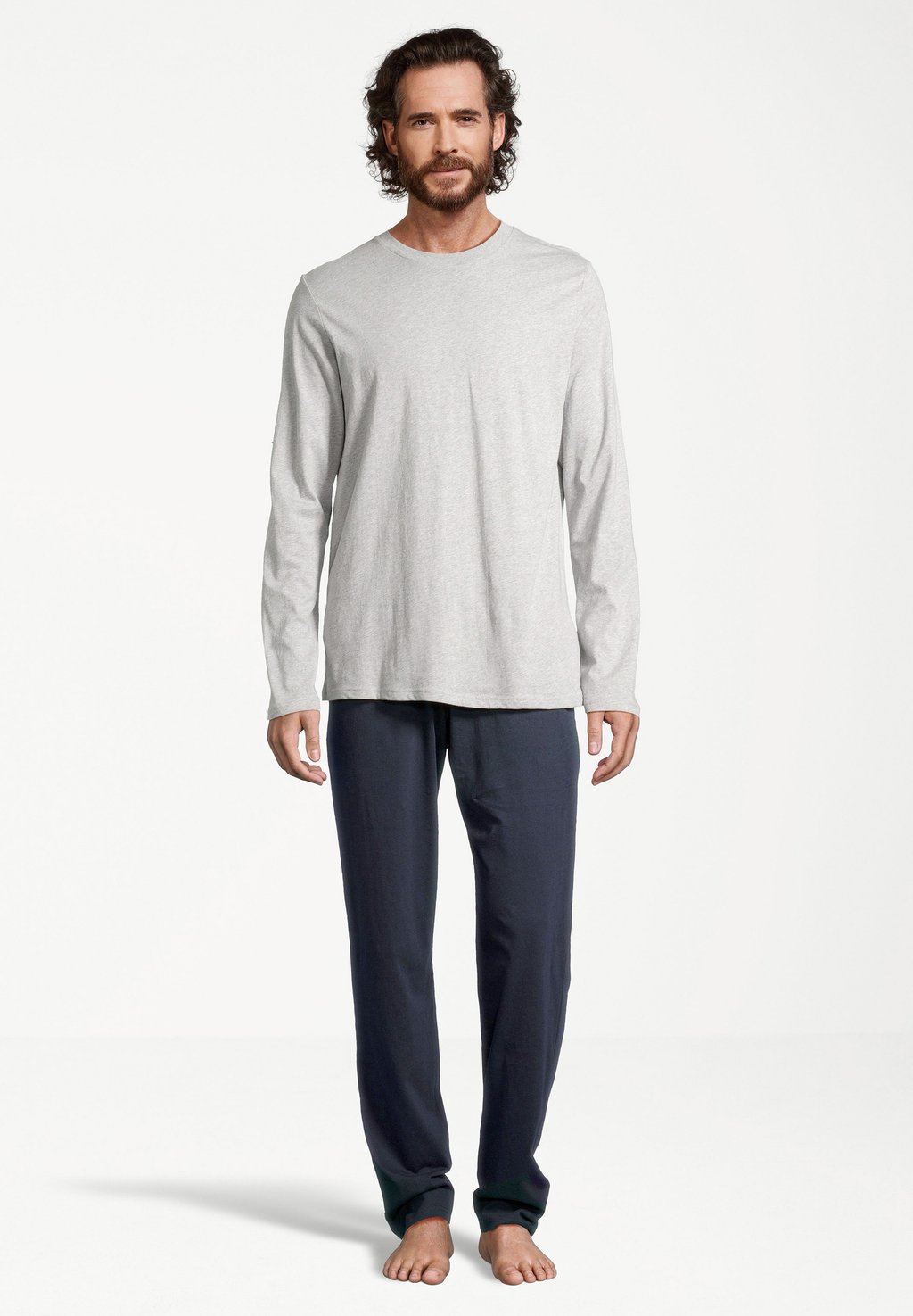 Пижама HOME SET Schiesser, темно-синий/серый
Пижама HOME SET Schiesser, темно-синий/серый