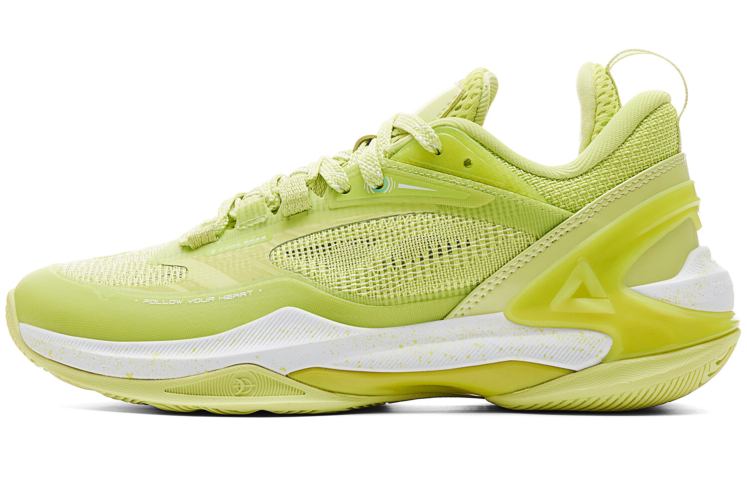 Баскетбольные кроссовки Agile 2.0 женские с низким верхом светло-кислотно-зеленого цвета Peak 
Баскетбольные кроссовки Agile 2.0 женские с низким верхом светло-кислотно-зеленого цвета Peak