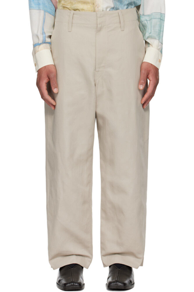 Брюки-чиносы цвета тауп LEMAIRE
Брюки-чиносы цвета тауп LEMAIRE