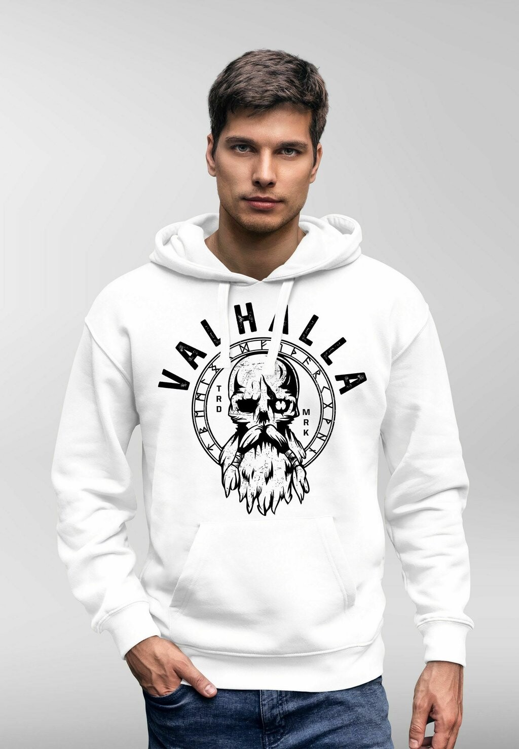 Толстовка с капюшоном AUFDRUCK VALHALLA TOTENKOPF ODIN RUNEN WIKINGER PR Neverless, белый
Толстовка с капюшоном AUFDRUCK VALHALLA TOTENKOPF ODIN RUNEN WIKINGER PR Neverless, белый