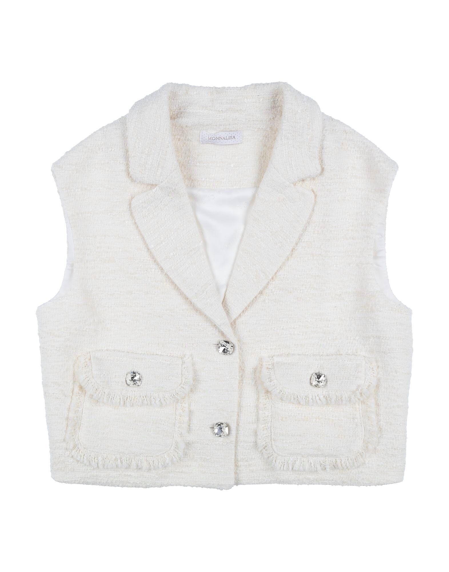 Блейзер для девочек Monnalisa, айвори
Блейзер для девочек Monnalisa, айвори