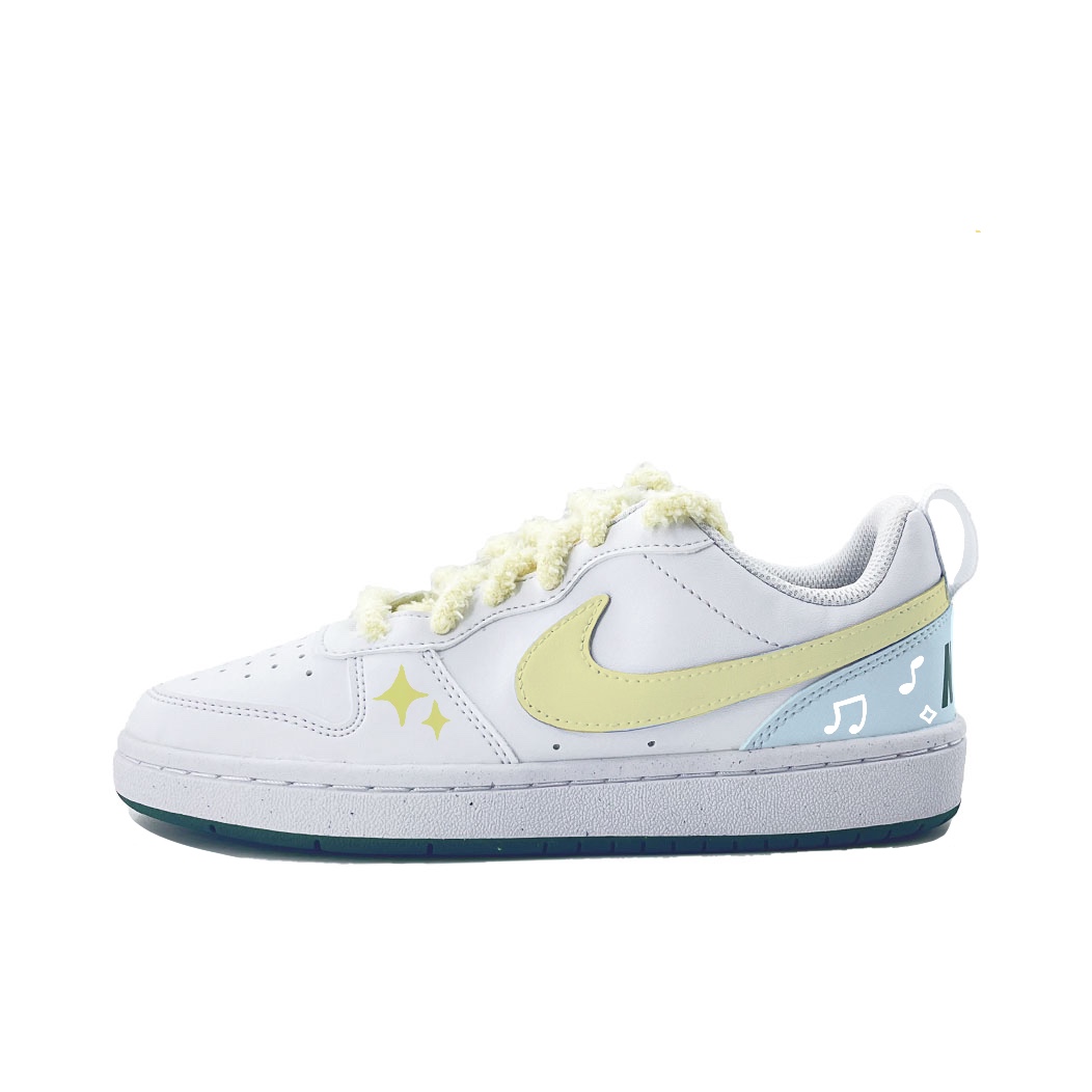 Кроссовки Court Borough Starlight Melody с нескользящей подошвой, износостойкие, для детей и подростков Nike, белый/синий
Кроссовки Court Borough Starlight Melody с нескользящей подошвой, износостойкие, для детей и подростков Nike, белый/синий