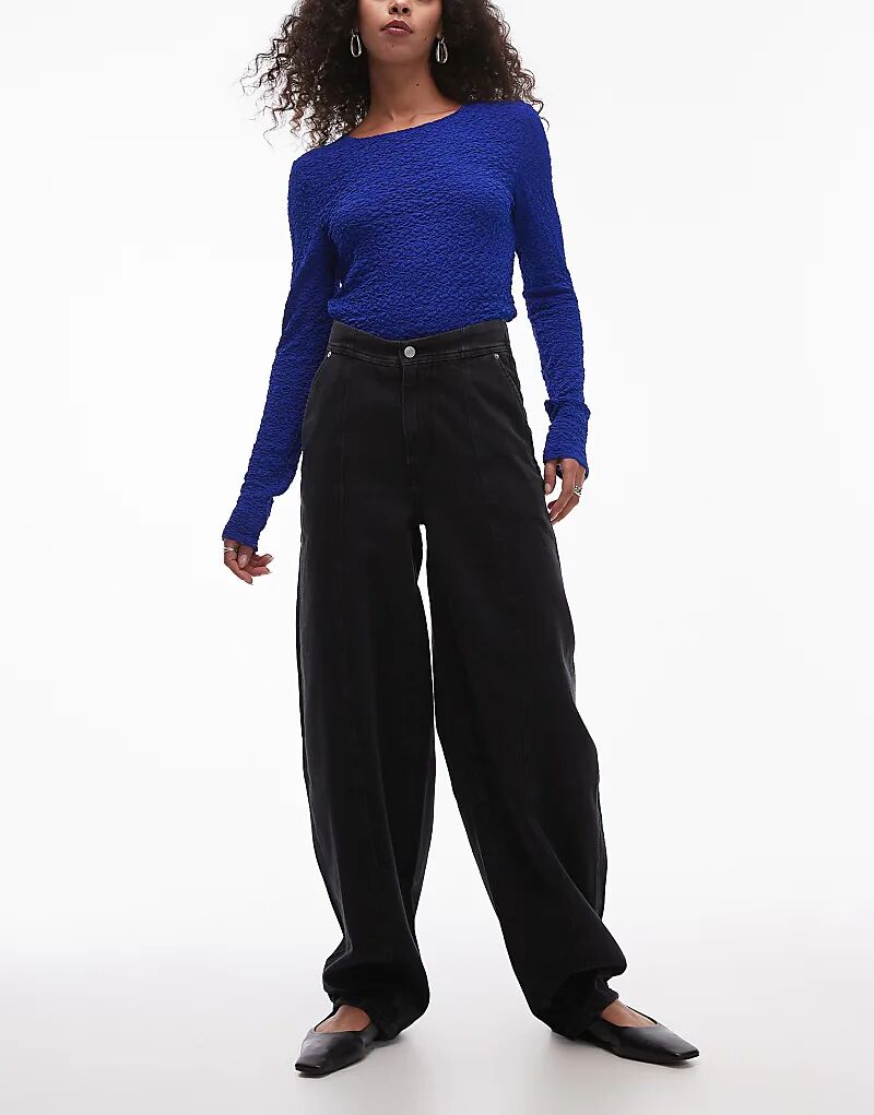 Джинсы-бочонки с передним швом и отделкой в виде корсетного шва, выбеленные, черного цвета & Other Stories
Джинсы-бочонки с передним швом и отделкой в виде корсетного шва, выбеленные, черного цвета & Other Stories