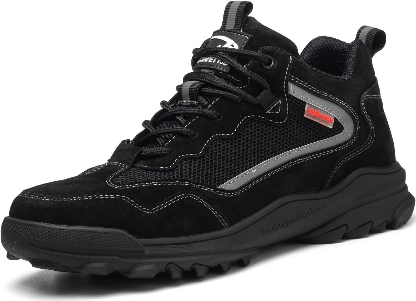 Защитные обувь U-lite с противоскользящей и проколостойкой подошвой, неразрушимые ботинки для мужчин и женщин, дышащие и удобные промышленные строительные ботинки с композитным носком, черный
Защитные обувь U-lite с противоскользящей и проколостойкой подошвой, неразрушимые ботинки для мужчин и женщин, дышащие и удобные промышленные строительные ботинки с композитным носком, черный