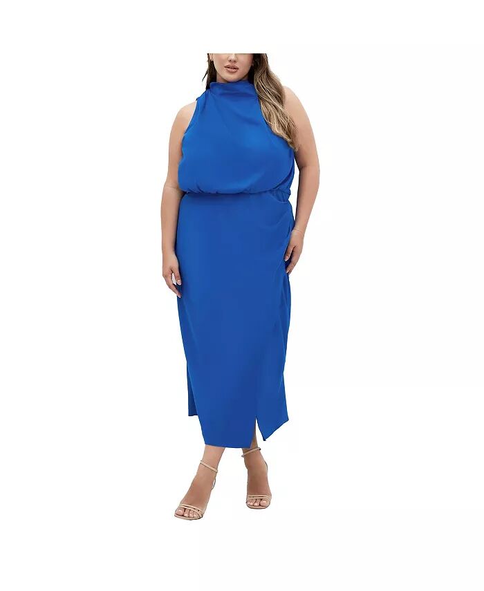 Платье Limelight с бретелью через шею больших размеров CITY CHIC, синий
Платье Limelight с бретелью через шею больших размеров CITY CHIC, синий