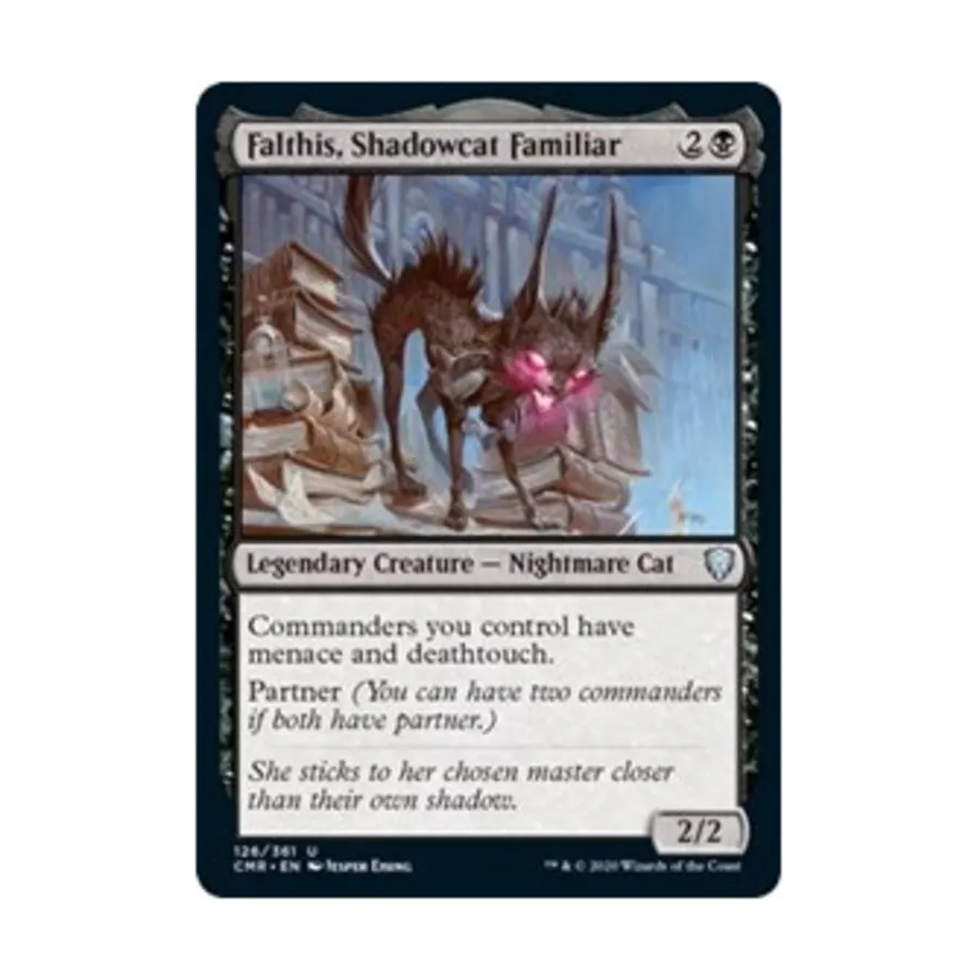 CCG Фалтис, фамильяр-теневой кот (U), MTG - Commander Legends
CCG Фалтис, фамильяр-теневой кот (U), MTG - Commander Legends