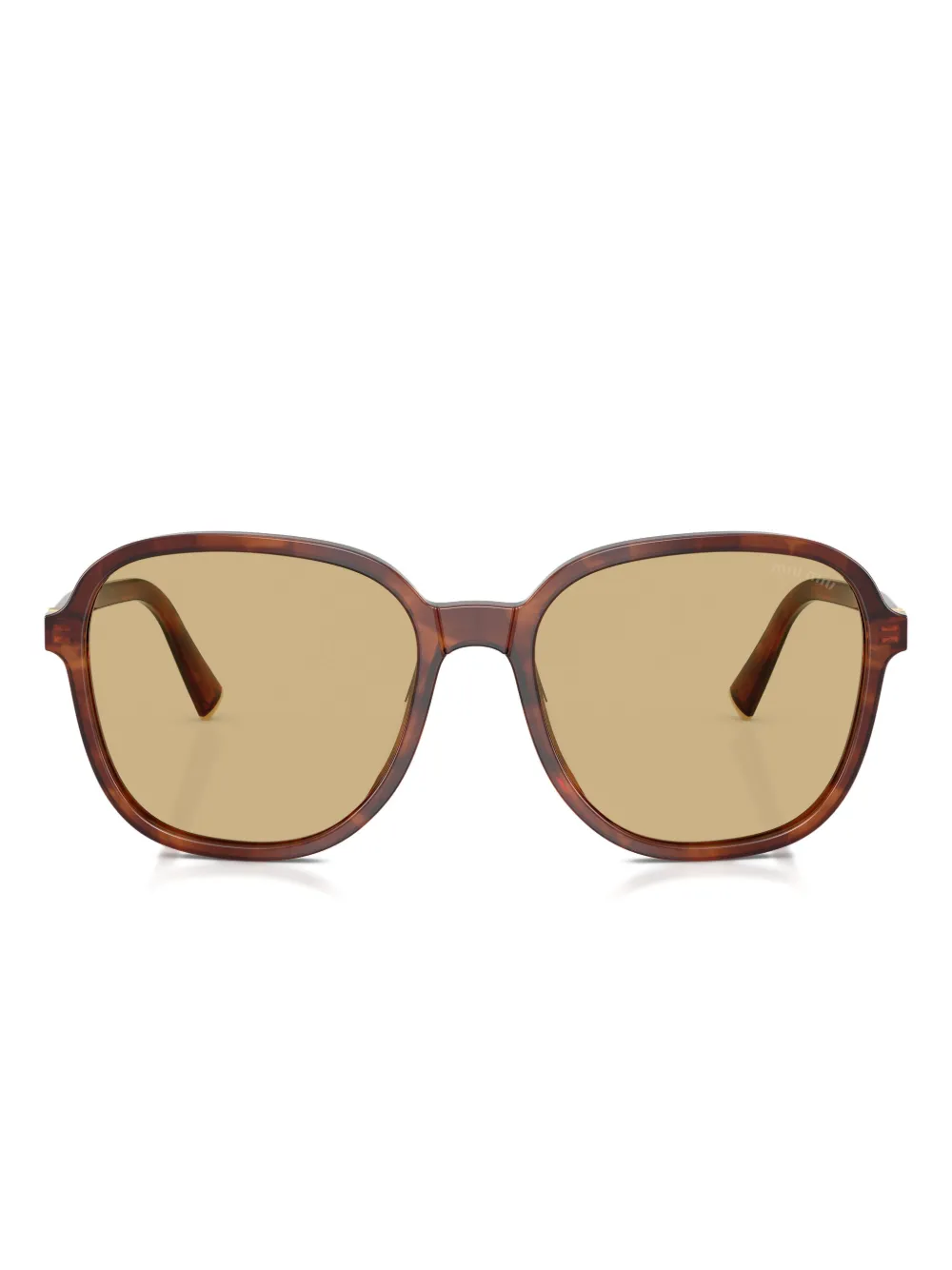 Геометрические солнцезащитные очки с логотипом Miu Miu, коричневый
Геометрические солнцезащитные очки с логотипом Miu Miu, коричневый