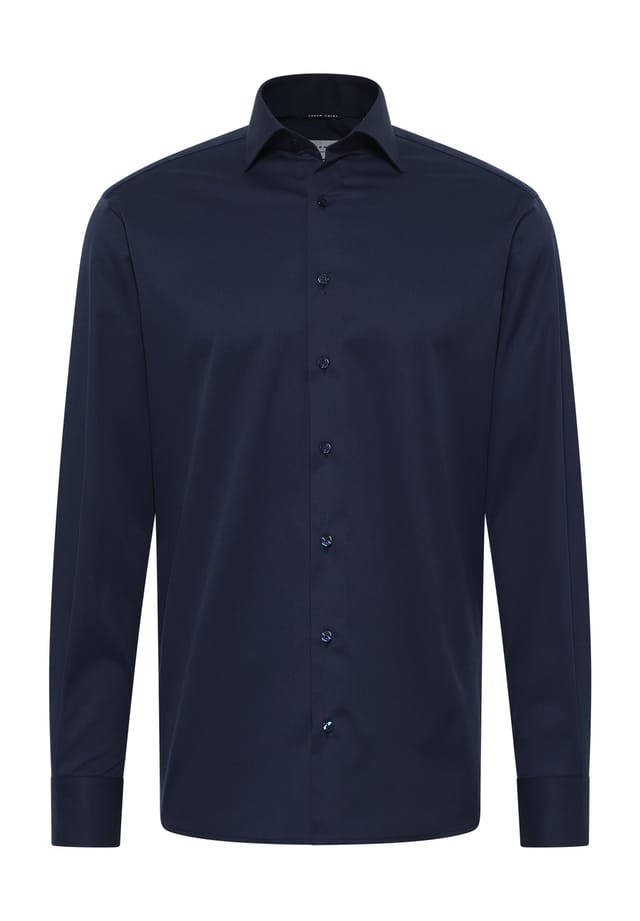 Футболка с обложкой современный крой Eterna, синий
Футболка с обложкой современный крой Eterna, синий