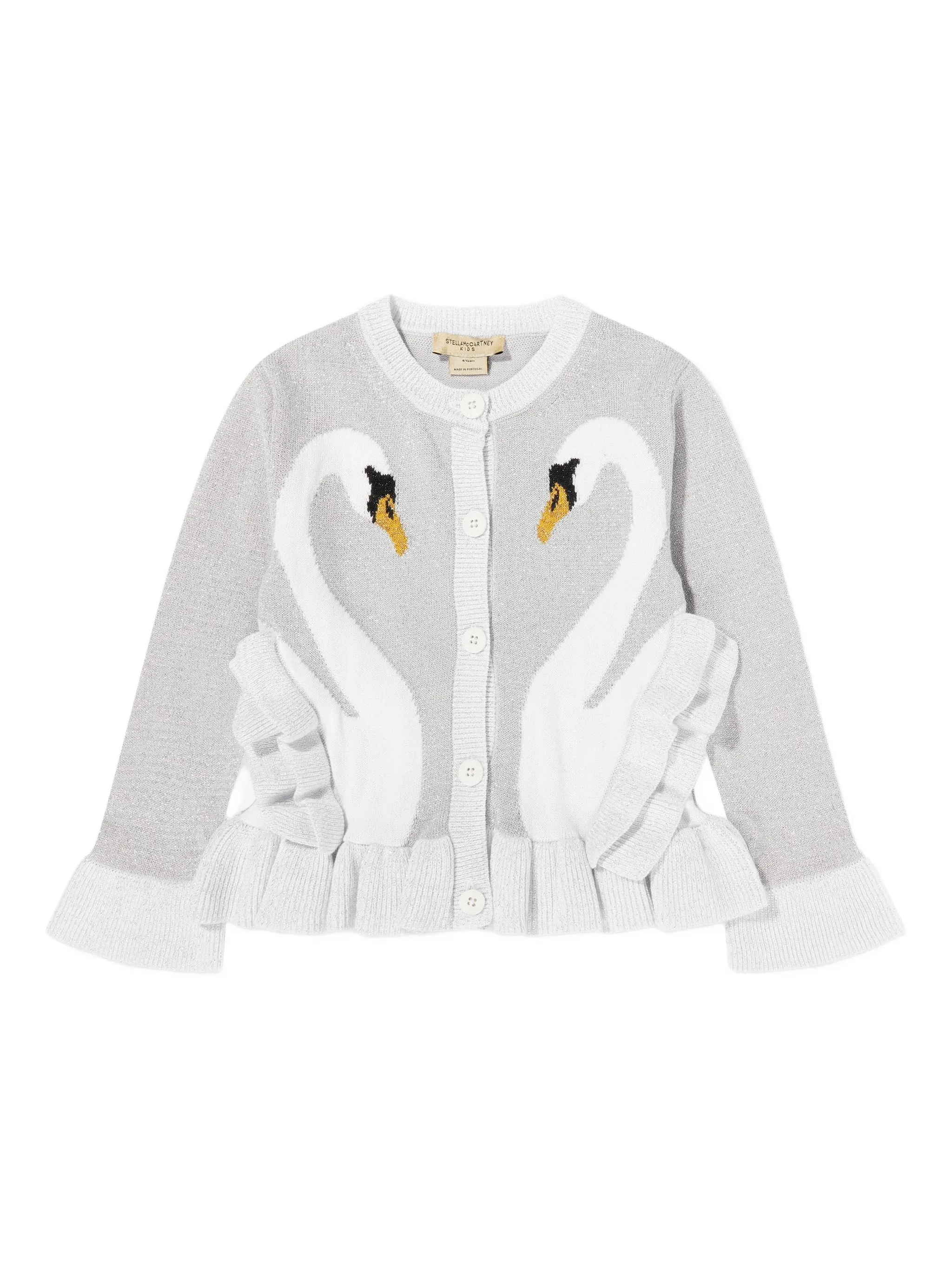 Кардиган с оборками Stella Mccartney Kids, серый
Кардиган с оборками Stella Mccartney Kids, серый
