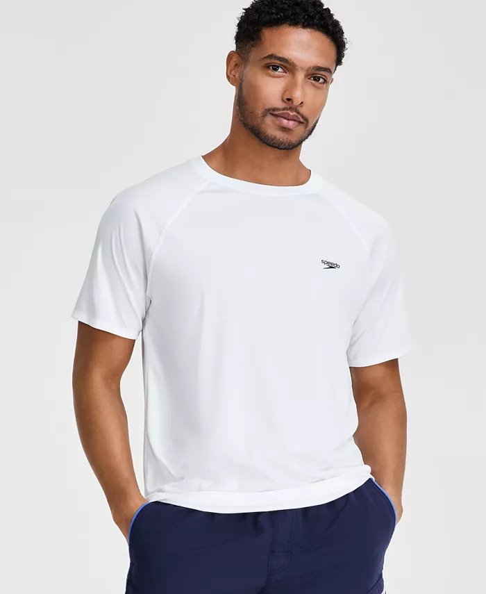 Мужская быстросохнущая майка-рашгард UPF 50+ Speedo, белый
Мужская быстросохнущая майка-рашгард UPF 50+ Speedo, белый