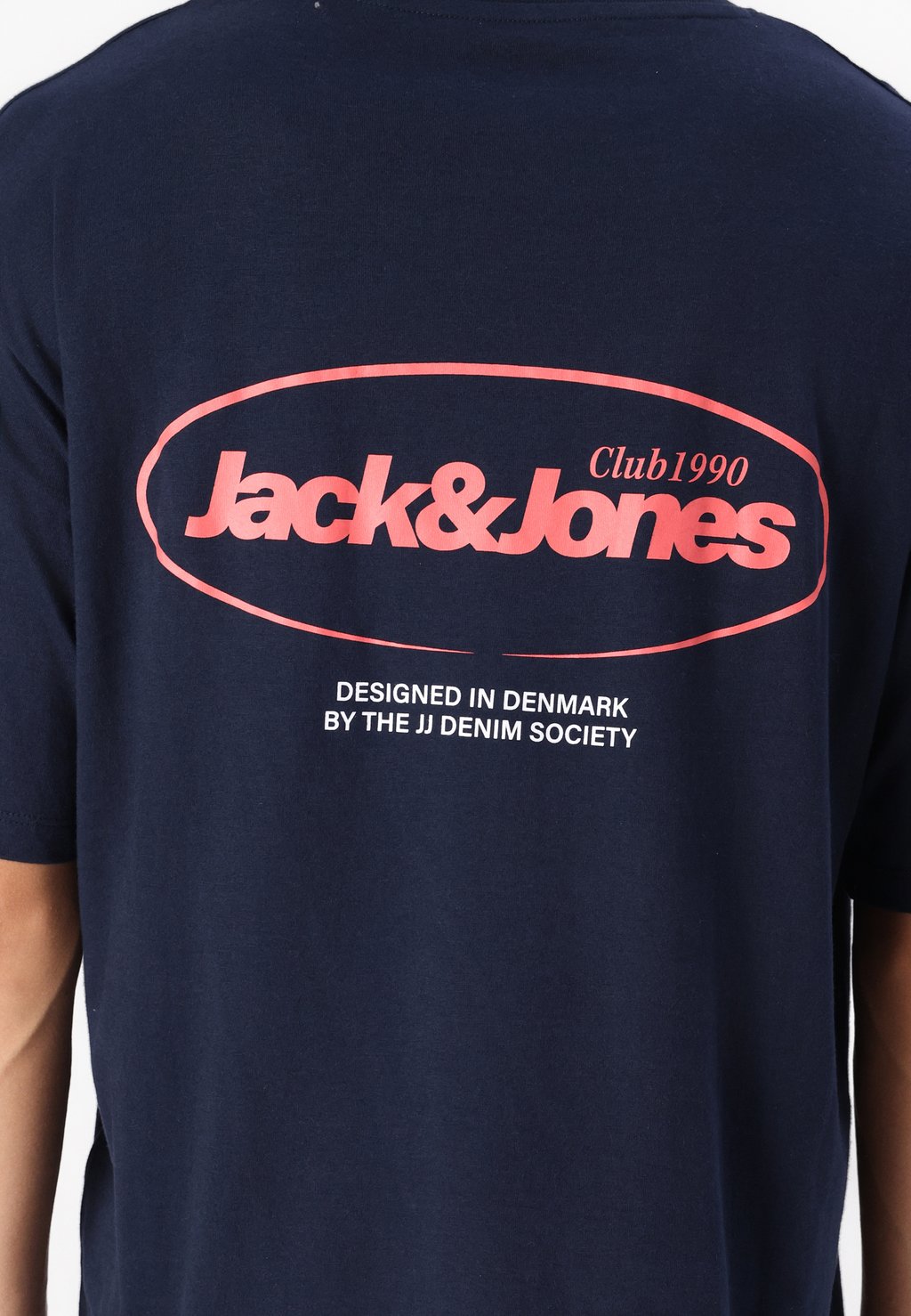 Футболка с принтом JJEBRADLEY TEE O-NECK Jack & Jones, темно-синий 
Футболка с принтом JJEBRADLEY TEE O-NECK Jack & Jones, темно-синий
