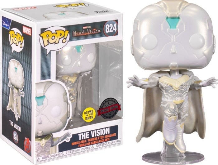 Funko POP WandaVision 824 Vision Glow Special Edition Funko POP!
Funko POP WandaVision 824 Vision Glow Special Edition Funko POP!