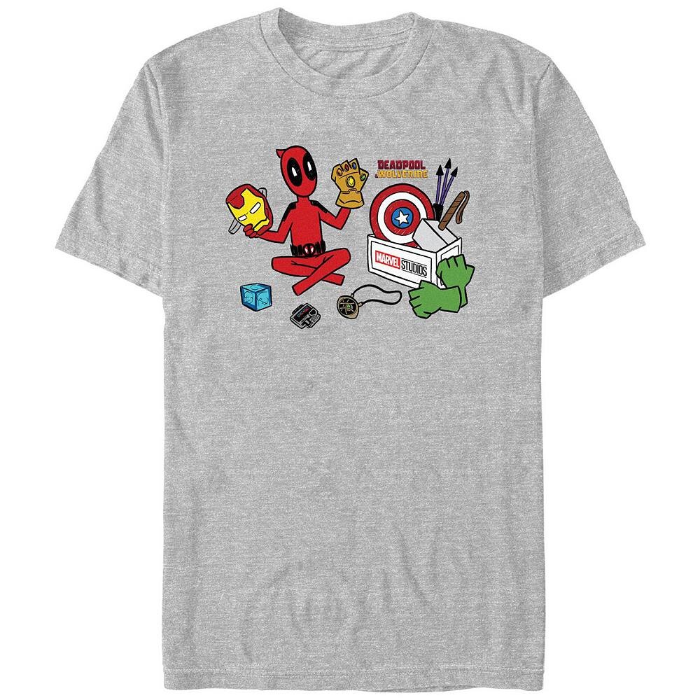 Мужская футболка с рисунком Deadpool And Wolverine Avengers Things Licensed Character, цвет Athletic Heather
Мужская футболка с рисунком Deadpool And Wolverine Avengers Things Licensed Character, цвет Athletic Heather
